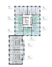 42,2 м², 2-комнатная квартира 13 399 999 ₽ - изображение 145