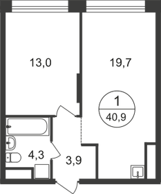 62,8 м², 2-комнатная квартира 13 959 232 ₽ - изображение 45