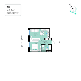 43 м², 2-комнатная квартира 10 400 000 ₽ - изображение 140