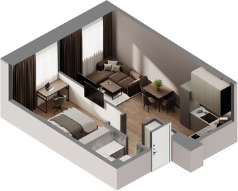 51,7 м², 1-комнатная квартира 9 750 000 ₽ - изображение 68