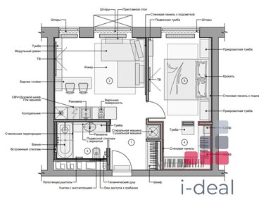 Квартира 51,4 м², 2-комнатная - изображение 1