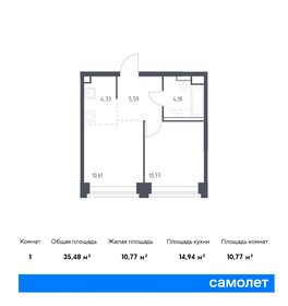 33 м², 2-комнатная квартира 15 000 000 ₽ - изображение 174