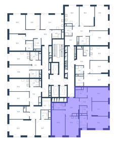 129,2 м², 4-комнатная квартира 70 556 120 ₽ - изображение 72