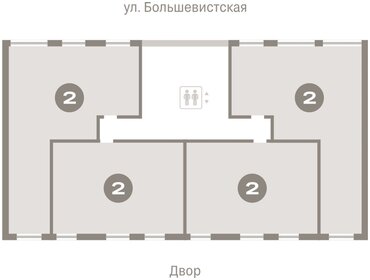 Квартира 134,1 м², 3-комнатная - изображение 2