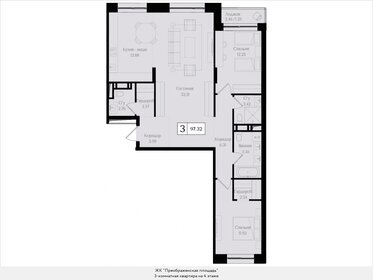 115 м², 4-комнатная квартира 45 000 000 ₽ - изображение 24