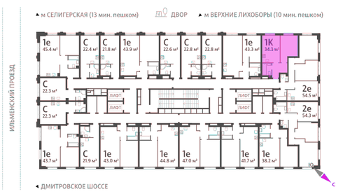 40 м², 1-комнатная квартира 11 180 000 ₽ - изображение 160