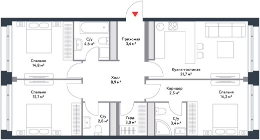 Купить квартиру площадью 34 кв.м. у метро Александровский сад (голубая ветка) в Москве и МО - изображение 11