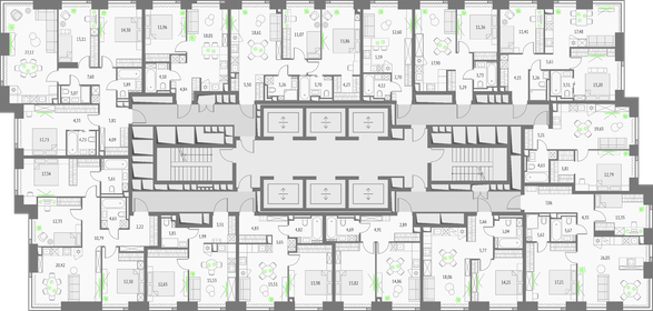 106,4 м², 3-комнатные апартаменты 85 120 000 ₽ - изображение 43