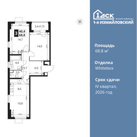 72,5 м², 3-комнатная квартира 19 499 000 ₽ - изображение 146