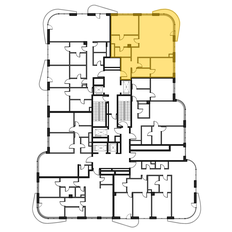 Квартира 121,1 м², 2-комнатная - изображение 3