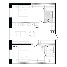 95 м², 3-комнатные апартаменты 35 000 000 ₽ - изображение 22
