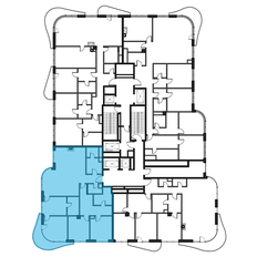 Квартира 154,9 м², 3-комнатная - изображение 3