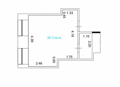 16,1 м², квартира-студия 10 850 000 ₽ - изображение 120