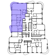 Квартира 198,4 м², 3-комнатная - изображение 3