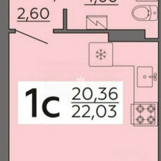 Квартира 22 м², студия - изображение 2