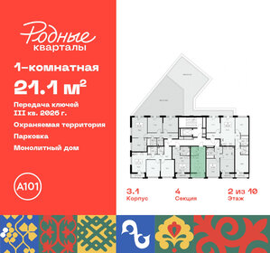 Квартира 21,1 м², студия - изображение 2