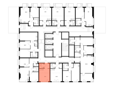 21,8 м², апартаменты-студия 7 999 000 ₽ - изображение 105