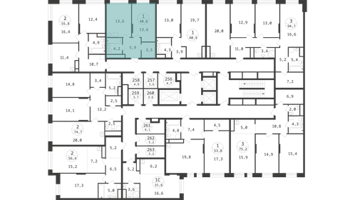 37,5 м², 1-комнатная квартира 9 299 999 ₽ - изображение 100