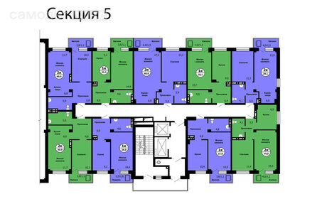 Квартира 34,7 м², 1-комнатная - изображение 2