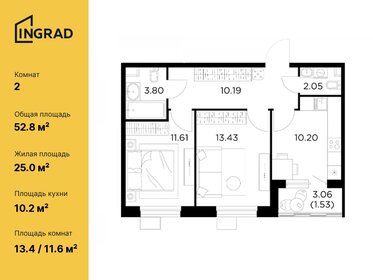 90,3 м², 3-комнатная квартира 5 060 000 ₽ - изображение 126
