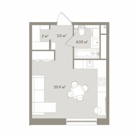 35,6 м², 1-комнатные апартаменты 32 235 480 ₽ - изображение 68