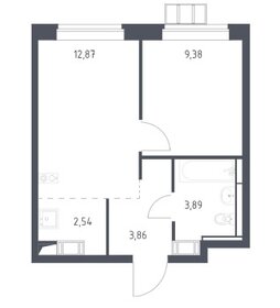 Квартира 32,5 м², 2-комнатная - изображение 1