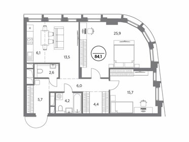 69 м², 2-комнатная квартира 35 000 000 ₽ - изображение 124