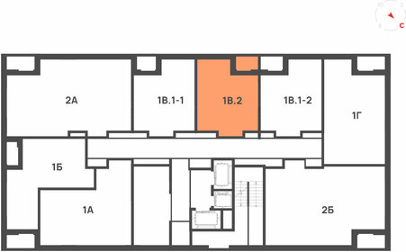 Квартира 38,6 м², 1-комнатная - изображение 2