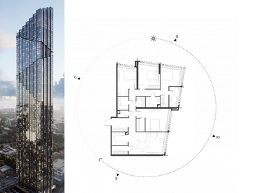 Квартира 151,3 м², 4-комнатная - изображение 1