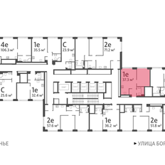 Квартира 37,3 м², 1-комнатная - изображение 2