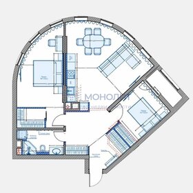 65,1 м², 3-комнатная квартира 7 200 000 ₽ - изображение 112