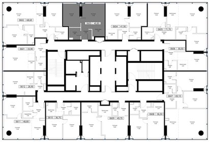 54,1 м², 2-комнатная квартира 10 400 000 ₽ - изображение 53