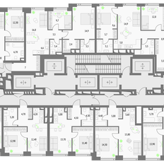 Квартира 69,4 м², 2-комнатная - изображение 2