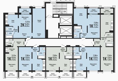 Квартира 44,3 м², 1-комнатная - изображение 1