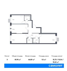 101 м², 3-комнатная квартира 29 000 000 ₽ - изображение 93