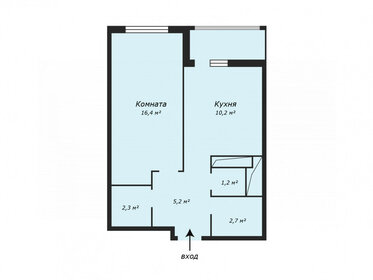38,2 м², 1-комнатная квартира 15 753 450 ₽ - изображение 7