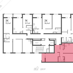 Квартира 64,8 м², 2-комнатная - изображение 2