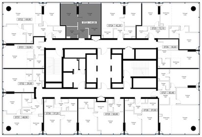 42,6 м², 2-комнатная квартира 13 500 000 ₽ - изображение 150