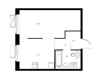 50 м², 2-комнатная квартира 17 500 000 ₽ - изображение 125