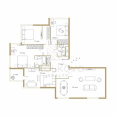 Квартира 149,4 м², студия - изображение 3
