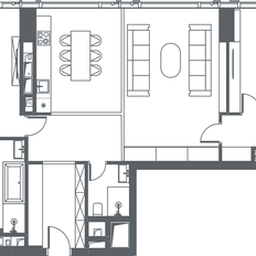 Квартира 105,8 м², 3-комнатная - изображение 2