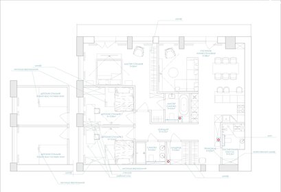 Квартира 136,9 м², 3-комнатные - изображение 1