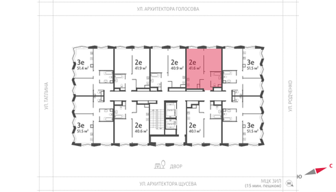 42 м², квартира-студия 25 790 000 ₽ - изображение 135