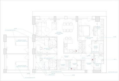 Квартира 136,9 м², 3-комнатные - изображение 2