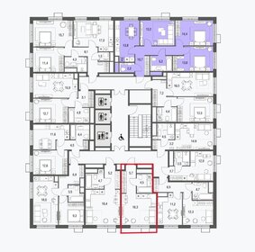 25,3 м², квартира-студия 9 750 000 ₽ - изображение 102