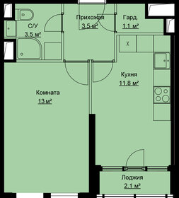 45,2 м², 2-комнатная квартира 7 700 000 ₽ - изображение 129