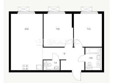 44 м², 1-комнатная квартира 6 720 000 ₽ - изображение 26