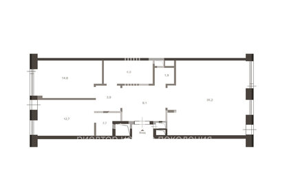 Квартира 87 м², 3-комнатные - изображение 2