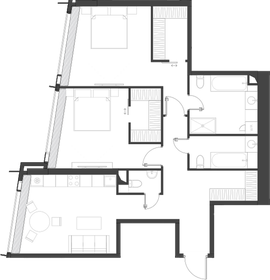 100,4 м², 2-комнатная квартира 69 044 816 ₽ - изображение 55