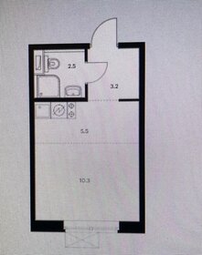 Квартира 21,5 м², студия - изображение 2